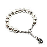 Bracciale Sfere big Argento925 Cuore Sacro