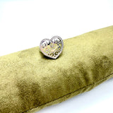 Anello Cuore Ricamo Argento925