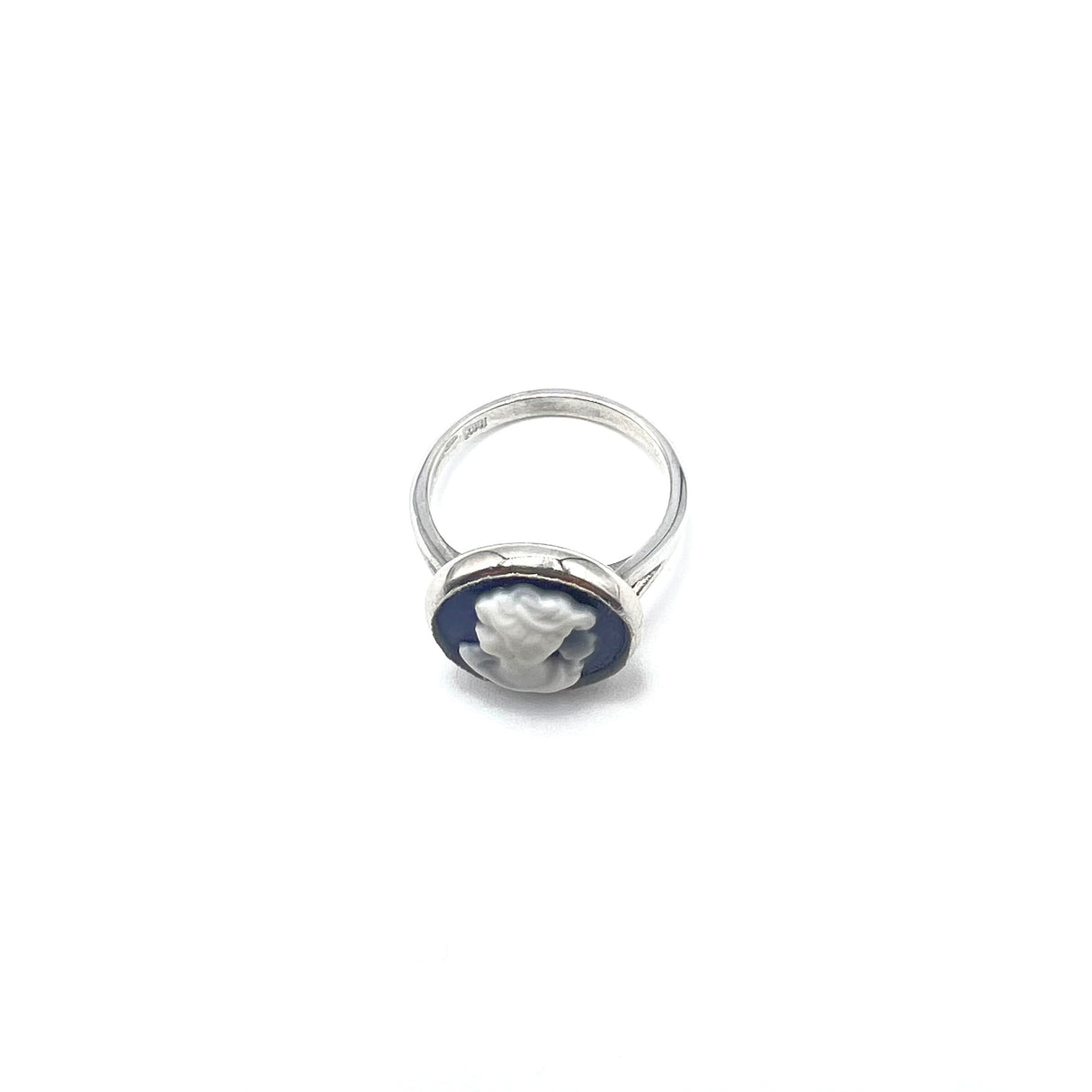 ANELLO CAMMEO DONNA BLU SLIM ARGENTO925