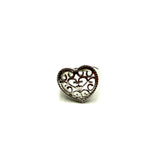 Anello Cuore Ricamo Argento925