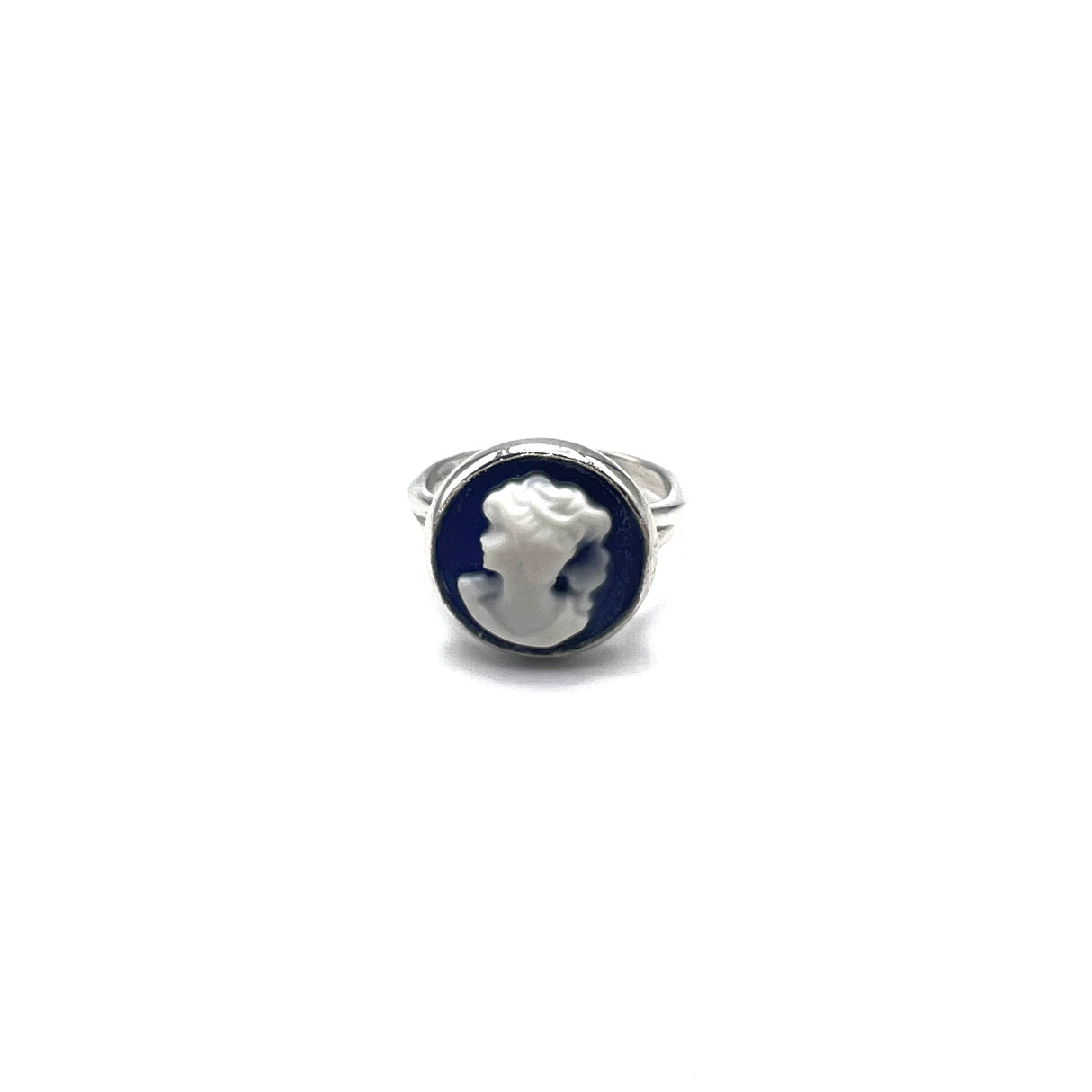 ANELLO CAMMEO DONNA BLU SLIM ARGENTO925