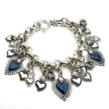 BRACCIALE LUCKY CUORE SACRO BLUE