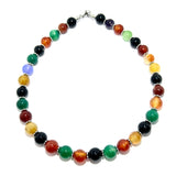 Collana Tormalina Multicolor 10 mm