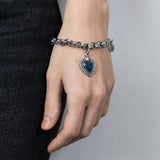 Bracciale Cuore Sacro Blue