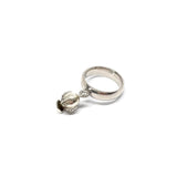 FEDE CON CHARM PUMINO ARGENTO 925