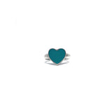 Anello Cuore Turchese